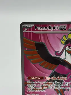 Fezandipiti ex 084/064 Sv: Shrouded Fable Holo Pokemon Card Full Art - Image 3