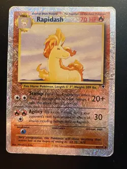 Pokemon Card - Rapidash 6/110 Reverse Holo - Legendary Collection-ENG - Image 1