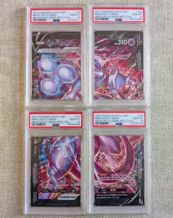 PSA 10 Mewtwo V-UNION [Set of 4] SWSH: Sword & Shield Promo Cards Holo PSA 10 - Image 1