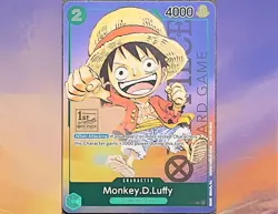 Monkey.D.Luffy P-037 1st Anniversary Tournament Stamp-One Piece Promotion Cards - Image 1