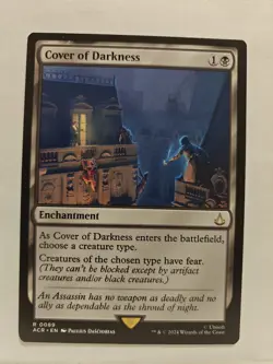 MTG 1x Cover of Darkness # 89 Universes Beyond: Assassin's Creed - Image 1