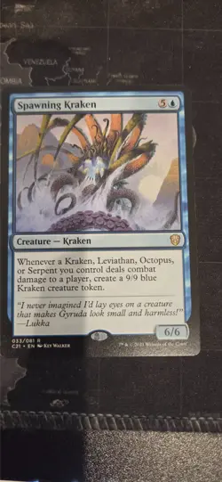 MtG Spawning Kraken - Image 1