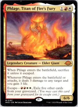 Phlage, Titan of Fire's Fury | MH3 | 197 | NM | 2024 - Image 1