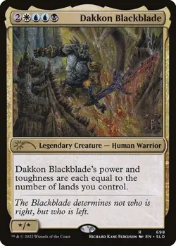Dakkon Blackblade - MTG SLD Secret Lair Drop Series - NM/MINT - Image 1