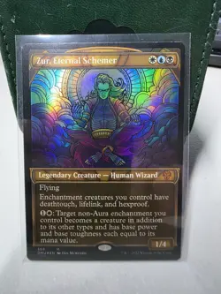 Mtg. Zur, Eternal Schemer. Textured Foil. Dominaria United. Pack Fresh - Image 1