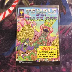 Temple of the False God # 20 MTG SLD Secret Lair encyclopedia 2025 NM - Image 1