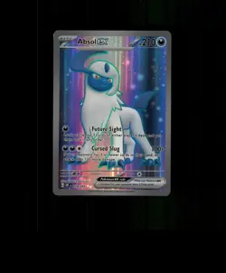 Fan-Art READ DESCRIPTION BELOW HOLO Absol Card Absol Pokemon Card p3 - Image 1