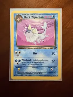 POKEMON TCG TEAM ROCKET - DARK FLAREON 35/82 JOLTEON 38/82 VAPOREON 45/82. NM - Image 4
