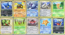 Pokemon Platinum Rising Rivals Regular Vintage Card Lot x10 NM/VLP+ 💎 (2 RARES) - Image 1