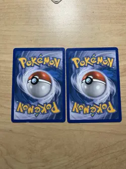 Pokemon TCG Plusle & Minun HGSS16 HGSS17 Cracked Ice Holo Promo LP/MP - Image 2