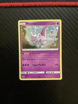 Pokemon | SM Promos | Mewtwo - | SM77 | Holo | LP - Image 1