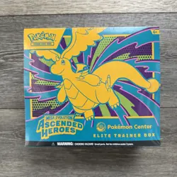 Ascended Heroes Pokemon Center Exclusive ETB Elite Trainer Box SEALED - Image 1