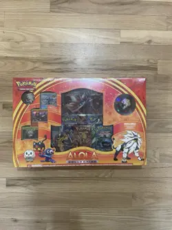 Pokemon TCG Sun & Moon Alola Collection Box - Solgaleo - New Factory Sealed - Image 1