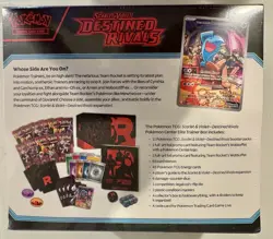 Pokemon Destined Rivals Pokemon Center Exclusive ETB Elite Trainer Box Sealed - Image 5