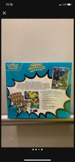 Pokemon TCG - Ascended Heroes Pokemon Center ETB Elite Trainer Box - IN HAND - Image 2