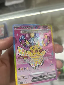 Pokemon Pikachu EX SIR 277/217 Ascended Heroes English PACK FRESH - Image 4