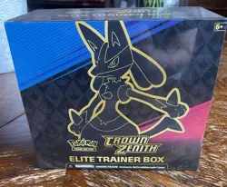 Crown Zenith Elite Trainer Box ETB Pokemon TCG Brand New & Sealed - Image 1