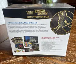 Crown Zenith Elite Trainer Box ETB Pokemon TCG Brand New & Sealed - Image 2