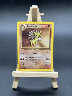 Pokemon Sandslash 41/62 Fossil Uncommon - Image 1