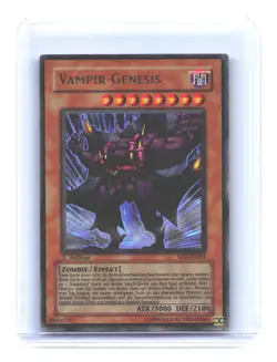 Vampir-Genesis -1. ED. - UR - YuGiOh! - Zombie Madness Karte TCG SD2-DE001 /M43 - Image 2