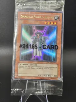 Yu-Gi-Oh WC10-EN001 Samurai Sword Baron Sealed Konami Promo NM - Image 1