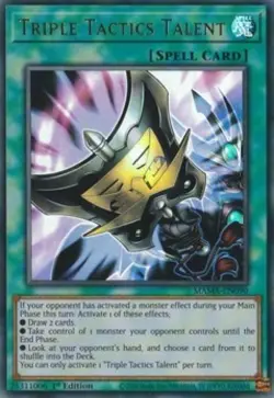 Yugioh​ Triple Tactics Talent ​​ - Magnificent Mavens​ (Near Mint 1st Edition) ​ - Image 1