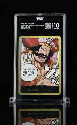 DON!! Card (Gol.D.Roger) (Gold) Carrying On His Will - One Piece TAG 10 RANK 2! - Image 1