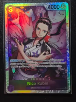 ST26-003 Nico Robin : Super Rare English One Piece TCG Card : ST26: Starter Deck - Image 1