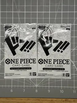 One Piece Special Don!! Card Pack Booster DP-08 + DP-06 - SEALED PACKS - Image 1