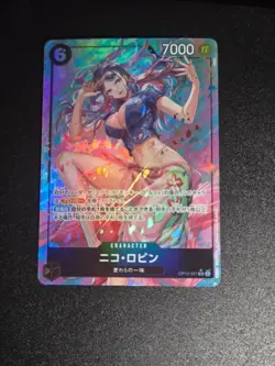 One Piece Card Nico Robin (Alt Art) OP12-087 SR Legacy of the Master Japanese LP - Image 1