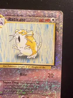Pokemon Card - Raticate 61 110 Reverse Holo - Legendary Collection-ENG-PL - Image 3