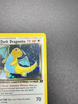 1st Edition Dark Dragonite 5/82 Team Rocket Set Holo Rare 2000 Pokemon Card NM - Image 4