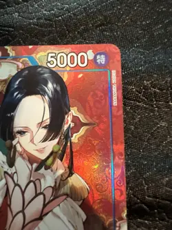One Piece Card Game Chinese 3rd Anniversary Boa Hancock P-066 Alt Near Mint - Image 3