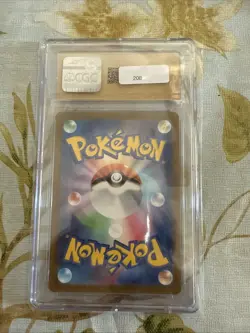CGC 10 PRISTINE Japanese Eiscue 074/071 Art Rare Snow Hazard sv2P Pokemon Card - Image 2