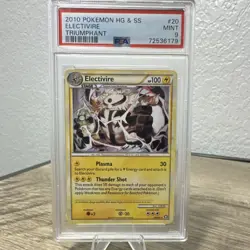 Electivire Triumphant 20/102 PSA 9 Rare 100 HP Regular Pokemon TCG Card - Image 1