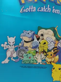 Vintage Pokemon Card Storage 3 Ring Zipper Binder Gotta Catch Em All Folder 1999 - Image 2
