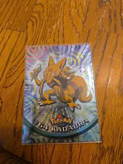 Kadabra #64 Topps TV Animation Edition Black Label Pokemon Card - Image 1