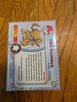 Kadabra #64 Topps TV Animation Edition Black Label Pokemon Card - Image 2