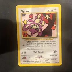 AIPOM 41/64 COMMON NEO REVELATION POKEMON TCG LP WOTC Card - Image 1