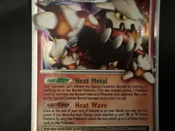 Heatran LV.X DP31 Promo Pokemon Card Near Mint Minus NM- - Image 3