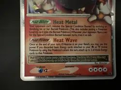 Heatran LV.X DP31 Promo Pokemon Card Near Mint Minus NM- - Image 4