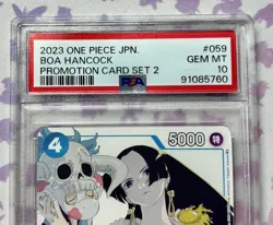 Boa Hancock OP02-059 PSA 10 Promo Card Set 2 2023 One Piece Card UK SELLER - Image 2