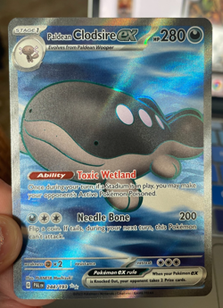 Pokemon card - Paldean Clodsire ex #244 - Paldea Evolved 2023 - Full Art Holo - Image 2