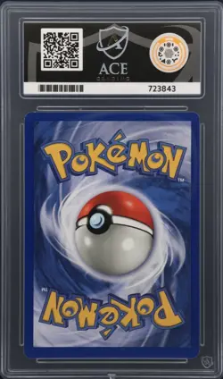 Ditto HOLO 1999 Fossil 3/62 ACE GRADED 7 NEAR MINT Pokemon Card - Image 2