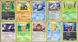 Pokemon Platinum Rising Rivals Regular Vintage Card Lot x10 NM/VLP+ 💎 (2 RARES) - Image 1