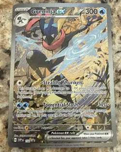Greninja ex 132 Sv: Scarlet & Violet Promo Card Holo - Image 1