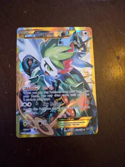 Shaymin EX 77a/108 XY Alternate Art Promo 2017 English Pokemon Card - Image 2