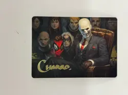 Chameleon, Master of Disguise MTG Marvel's Spider-Man Art Card #5/54 Gold Stamp - Image 1