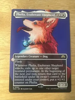 MTG Phelia, Exuberant Shepherd #0364 Borderless Rare Modern Horizons 3 (MH3) - Image 1