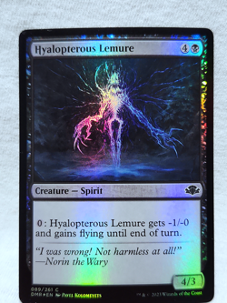 Hyalopterous Lemure 89/261 Dominaria Remastered Foil Magic The Gathering TCG - Image 3